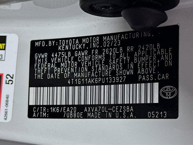 used 2023 Toyota Camry car, priced at $23,597