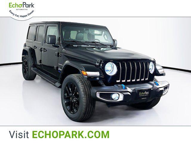 used 2022 Jeep Wrangler Unlimited 4xe car, priced at $30,997