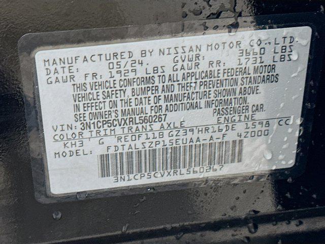 used 2024 Nissan Kicks car, priced at $17,597