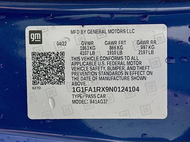 used 2022 Chevrolet Camaro car, priced at $21,697