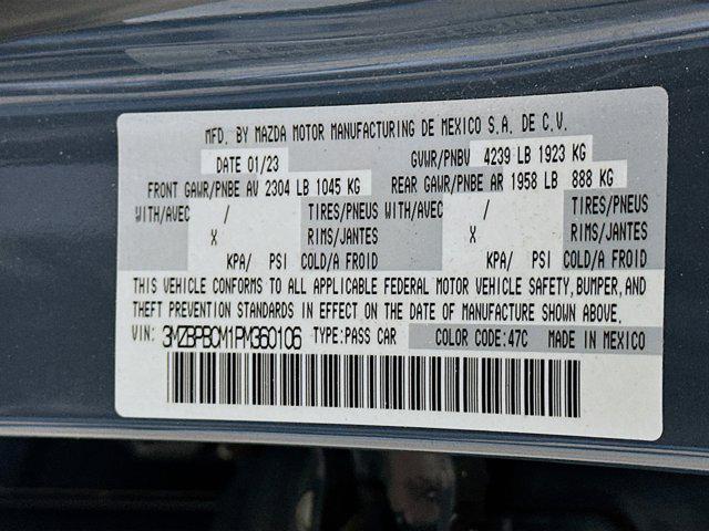 used 2023 Mazda Mazda3 car, priced at $20,189