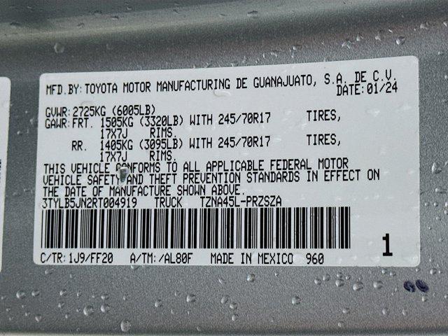 used 2024 Toyota Tacoma car, priced at $36,797