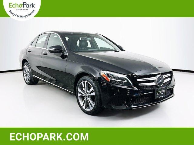 used 2021 Mercedes-Benz C-Class car, priced at $29,989