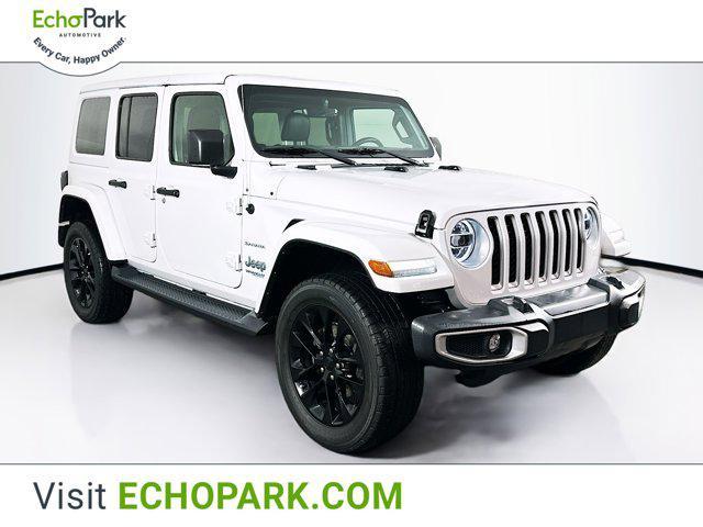 used 2021 Jeep Wrangler Unlimited 4xe car, priced at $28,589