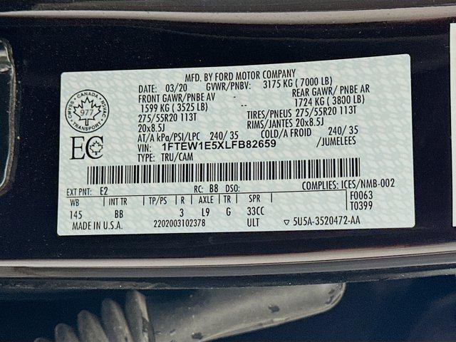 used 2020 Ford F-150 car, priced at $40,999