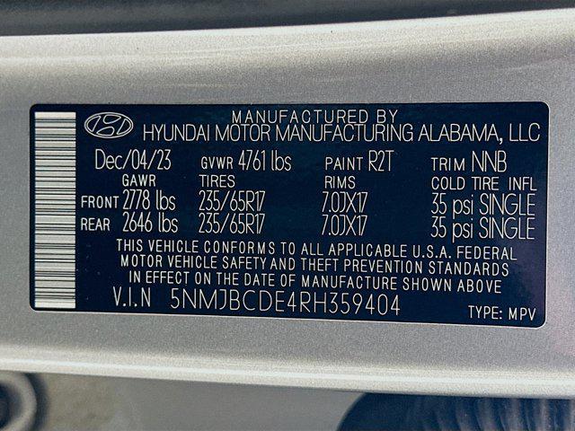 used 2024 Hyundai Tucson car, priced at $21,597