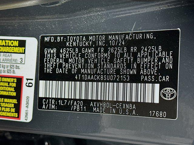 used 2025 Toyota Camry car, priced at $23,997