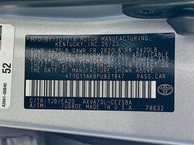 used 2023 Toyota Camry car, priced at $22,996