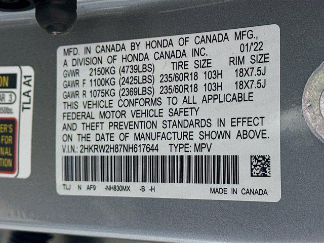 used 2022 Honda CR-V car, priced at $26,999