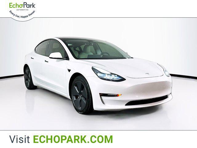 used 2021 Tesla Model 3 car, priced at $21,999