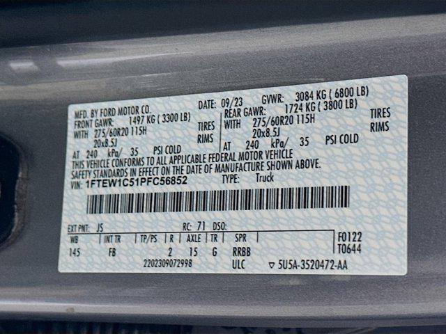 used 2023 Ford F-150 car, priced at $35,497