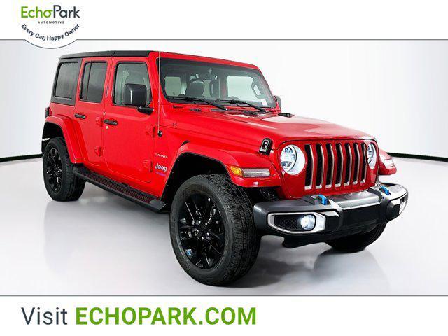 used 2022 Jeep Wrangler Unlimited 4xe car, priced at $31,697