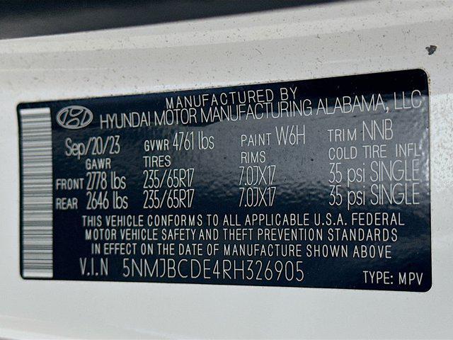 used 2024 Hyundai Tucson car, priced at $21,497