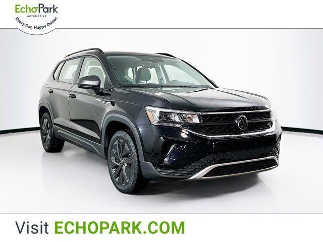 used 2024 Volkswagen Taos car, priced at $18,597