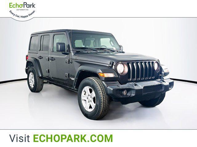 used 2021 Jeep Wrangler Unlimited car, priced at $28,297