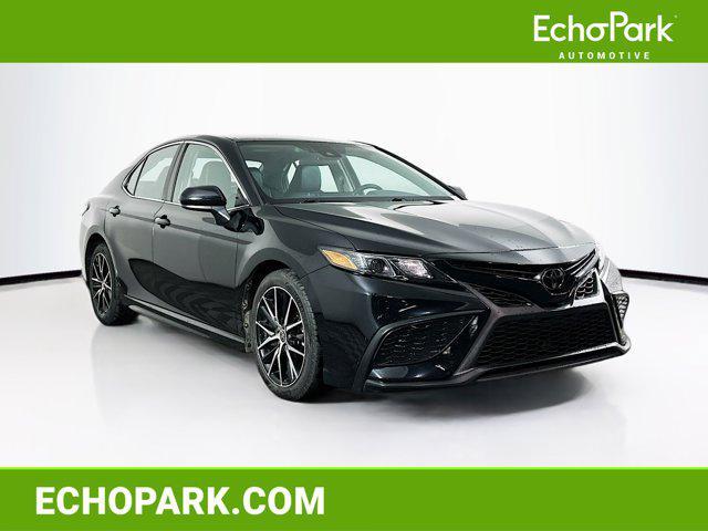 used 2021 Toyota Camry car, priced at $17,987