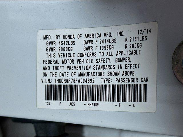 used 2015 Honda Accord Hybrid car, priced at $15,496