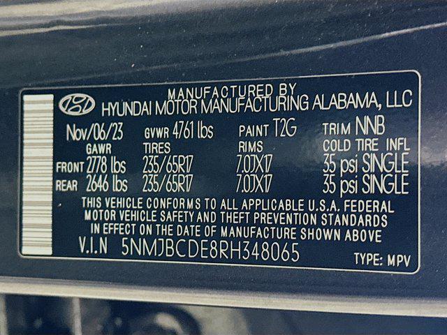 used 2024 Hyundai Tucson car, priced at $20,487