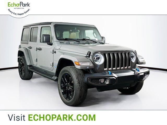 used 2022 Jeep Wrangler Unlimited 4xe car, priced at $31,197