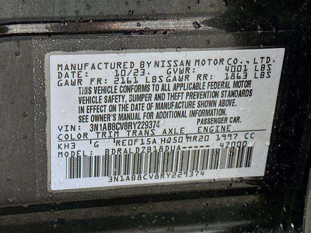 used 2024 Nissan Sentra car, priced at $18,497