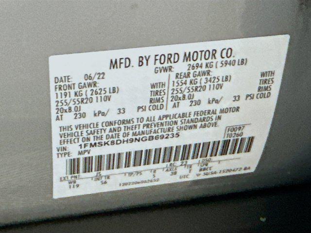 used 2022 Ford Explorer car, priced at $26,397