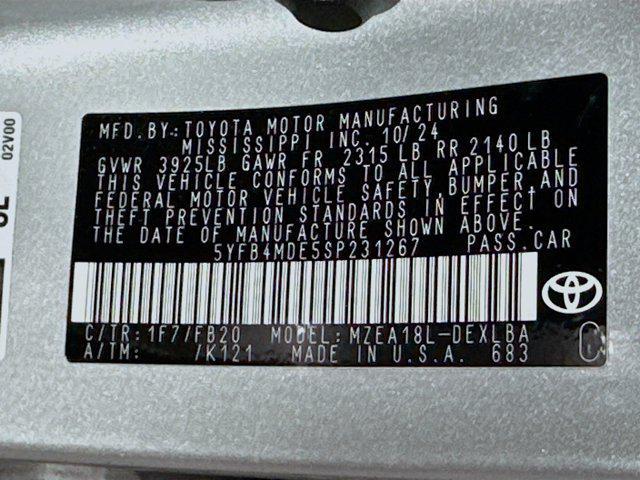 used 2025 Toyota Corolla car, priced at $20,496