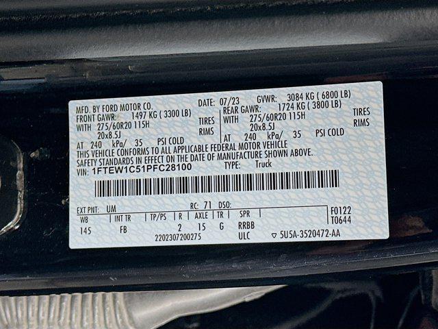 used 2023 Ford F-150 car, priced at $32,697