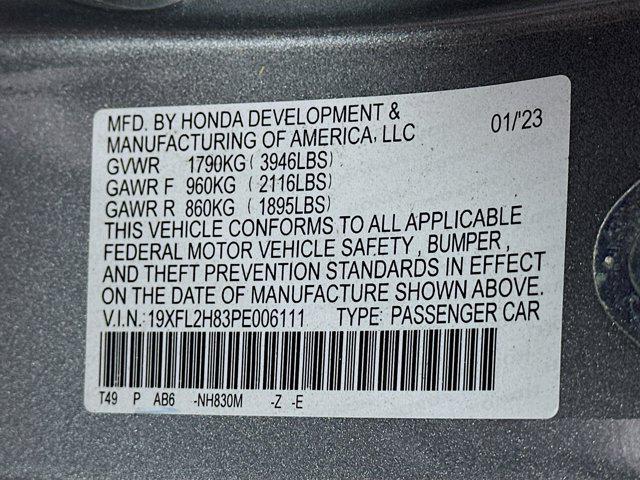 used 2023 Honda Civic car, priced at $23,496