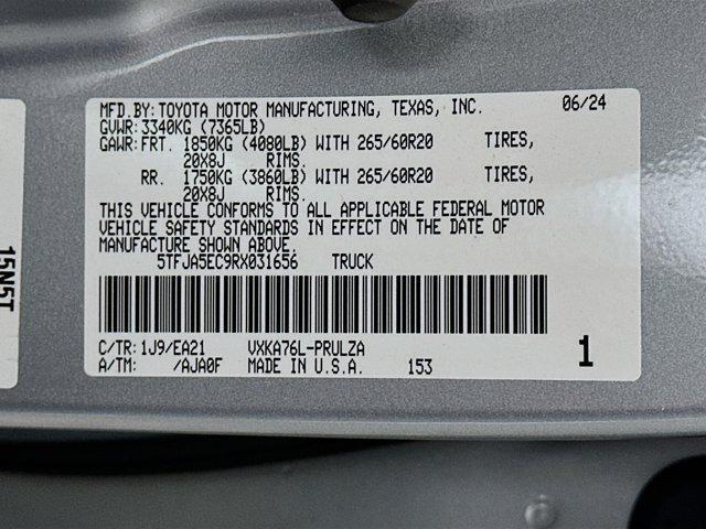 used 2024 Toyota Tundra car, priced at $46,397