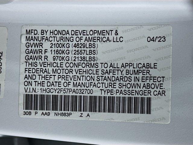 used 2023 Honda Accord Hybrid car, priced at $25,989