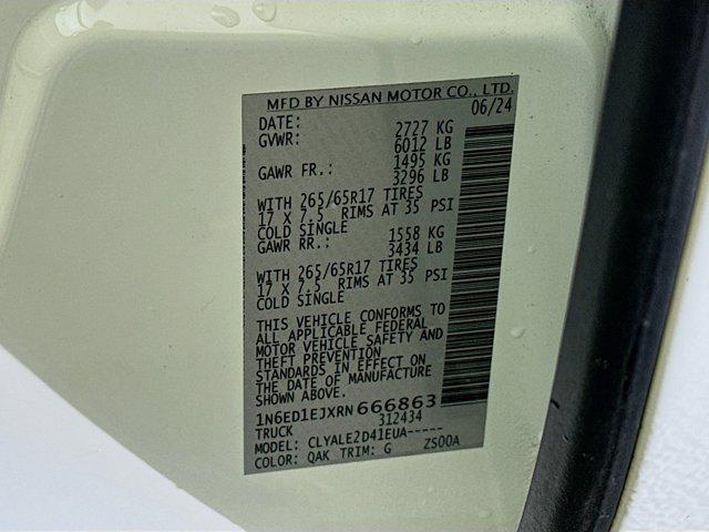 used 2024 Nissan Frontier car, priced at $31,987