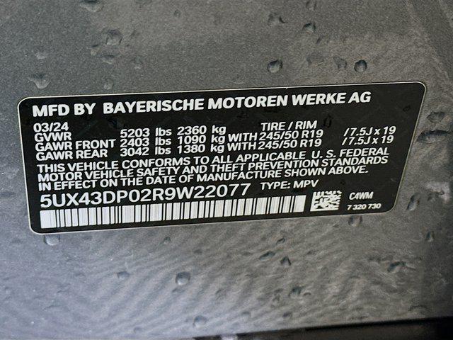 used 2024 BMW X3 car, priced at $27,496