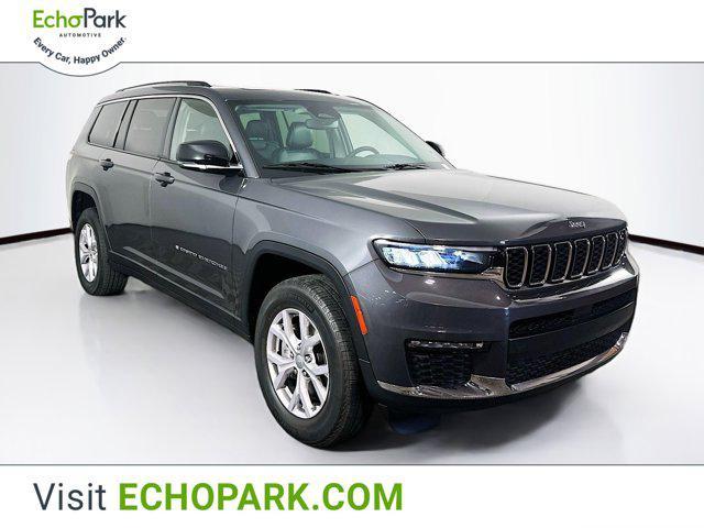 used 2022 Jeep Grand Cherokee L car, priced at $31,597