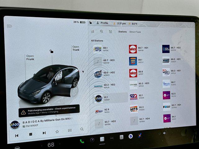 used 2023 Tesla Model Y car, priced at $29,197