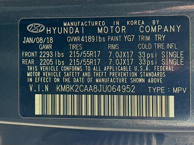 used 2018 Hyundai Kona car, priced at $13,799