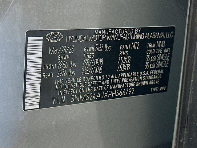 used 2023 Hyundai Santa Fe car, priced at $19,297