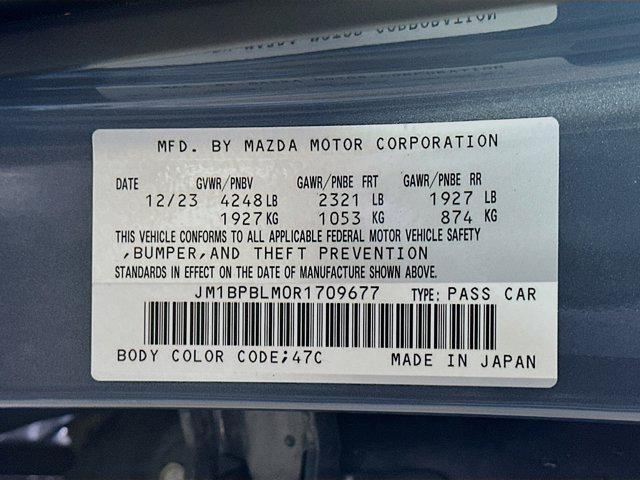 used 2024 Mazda Mazda3 car, priced at $22,787