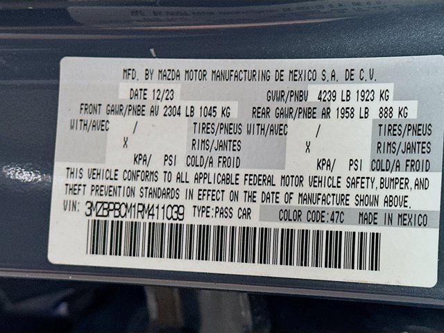 used 2024 Mazda Mazda3 car, priced at $22,797