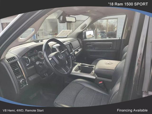 used 2018 Ram 1500 car, priced at $27,999