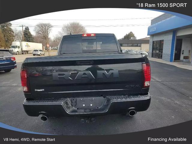 used 2018 Ram 1500 car, priced at $27,999