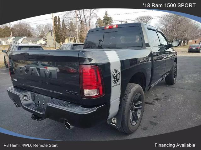 used 2018 Ram 1500 car, priced at $27,999