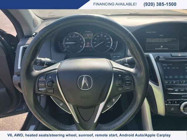 used 2018 Acura TLX car, priced at $19,488