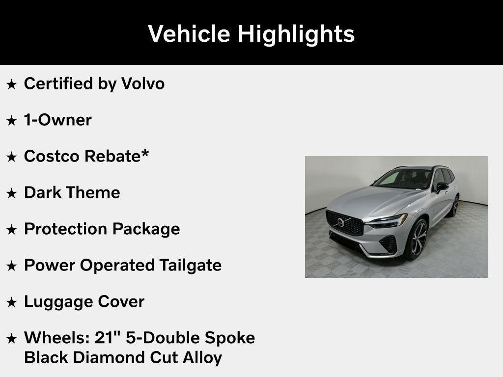 used 2023 Volvo XC60 car, priced at $39,390