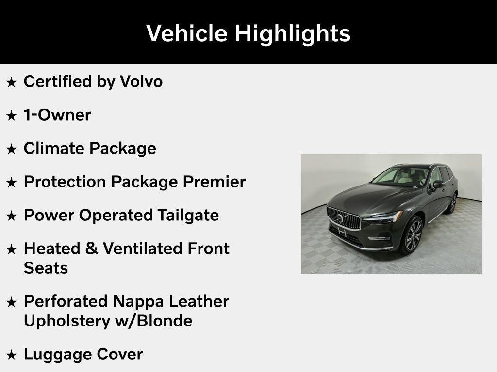 used 2022 Volvo XC60 car, priced at $35,225