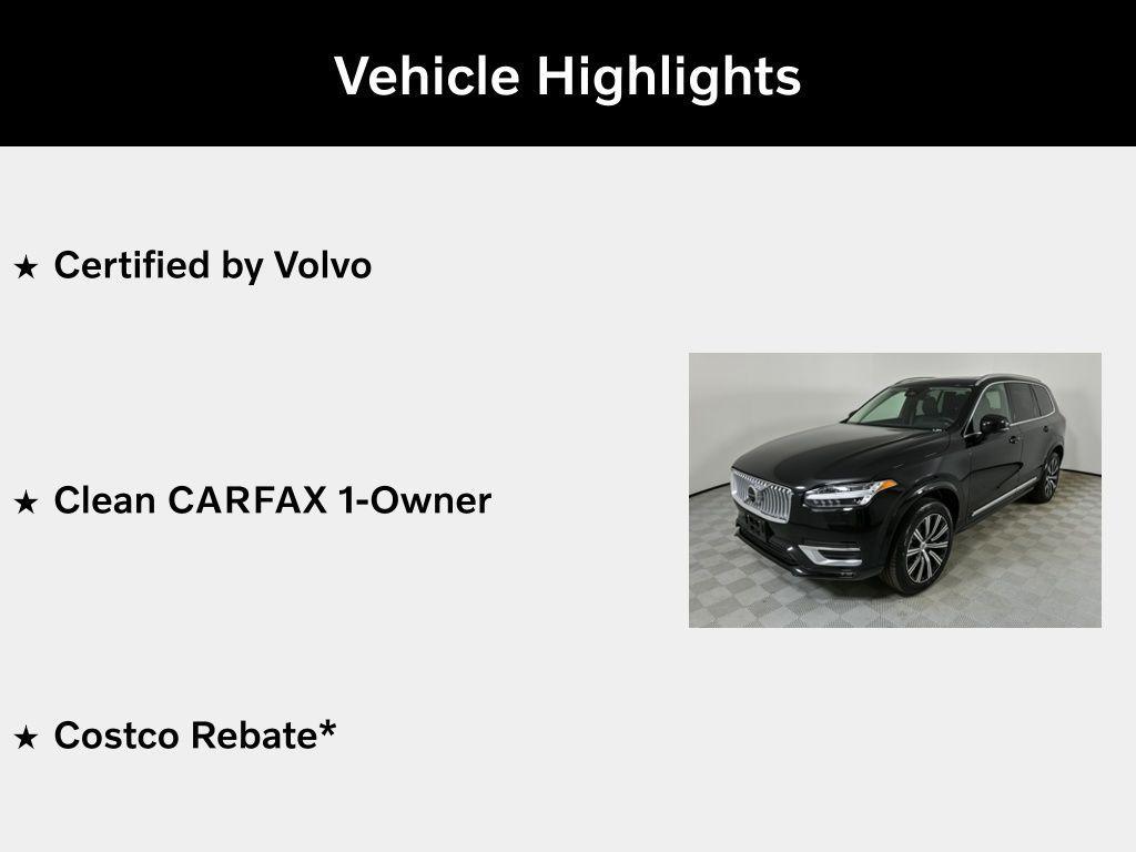 used 2025 Volvo XC90 car, priced at $49,010