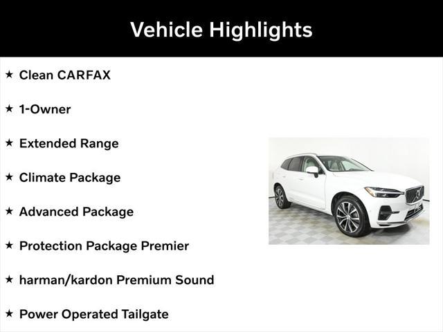 used 2022 Volvo XC60 Recharge Plug-In Hybrid car, priced at $32,000