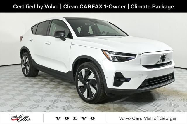 used 2024 Volvo C40 Recharge Pure Electric car, priced at $36,894