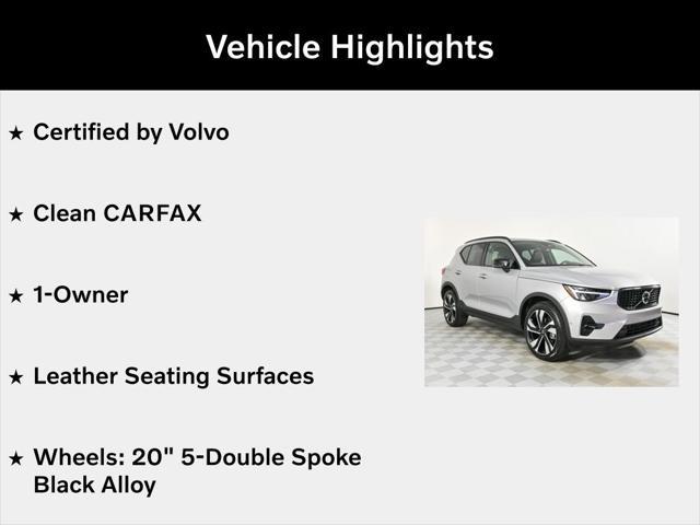 used 2025 Volvo XC40 car, priced at $38,199