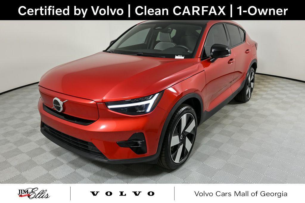 used 2024 Volvo C40 Recharge Pure Electric car, priced at $34,845