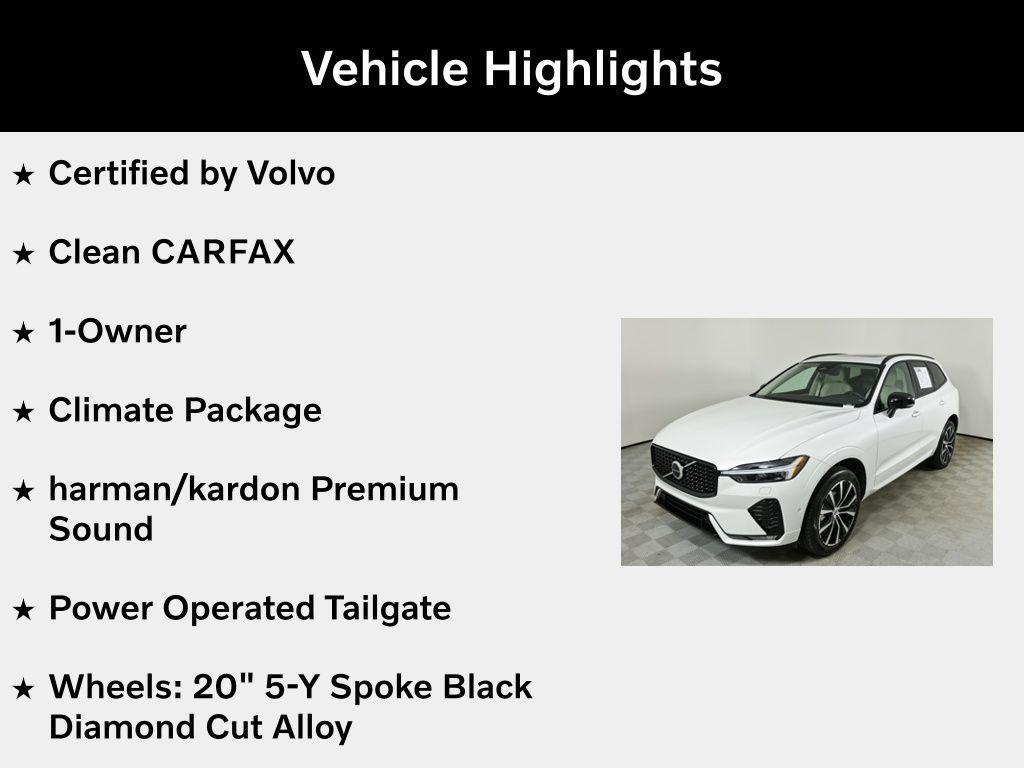 used 2024 Volvo XC60 car, priced at $36,002